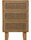 meuble chambre rustique tiroirs corde bois naturel chic
