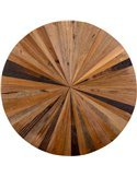 table dappoint contemporaine bois et pieds métal noir