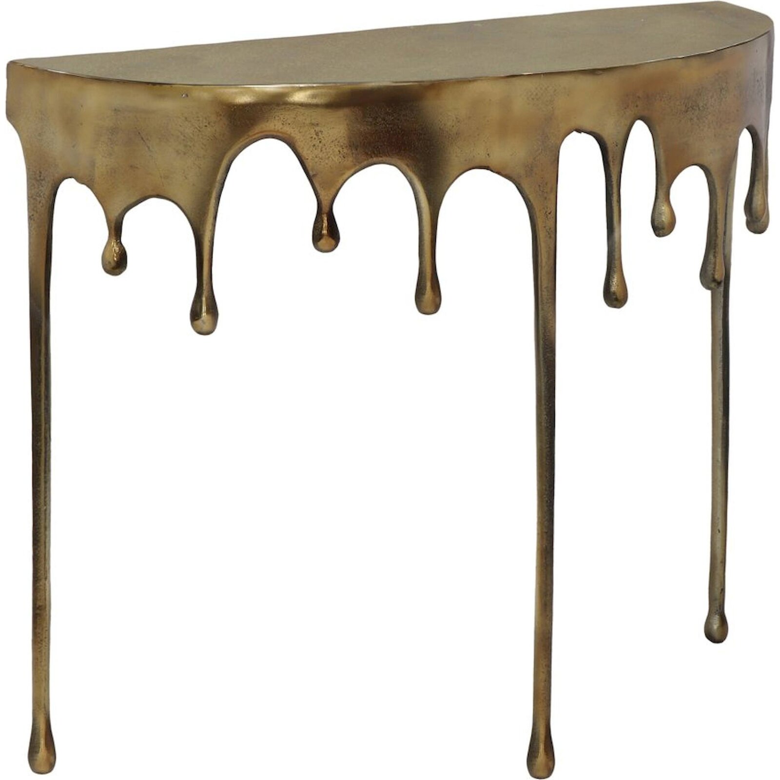 Console murale en aluminium forme goutte rectangulaire- ReCollection