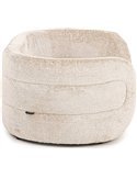 banquette pour chien coloris argile intérieur cosy