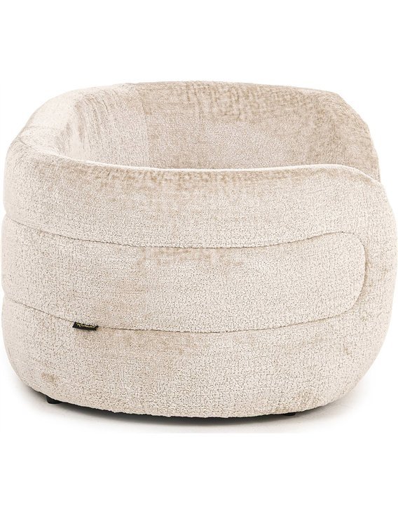 banquette pour chien coloris argile intérieur cosy