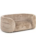 lit chien chenille taupe design cosy pour animaux