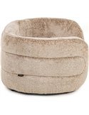 panier chien style moderne chenille taupe élégant