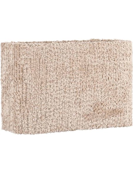 abat jour rectangulaire beige élégant pour salon cosy