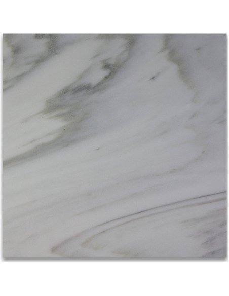 Plateau marbre blanc élégant avec boîte bois intégrée