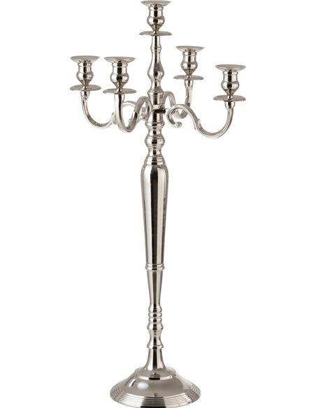 chandelier argenté design élégant pour salon chic