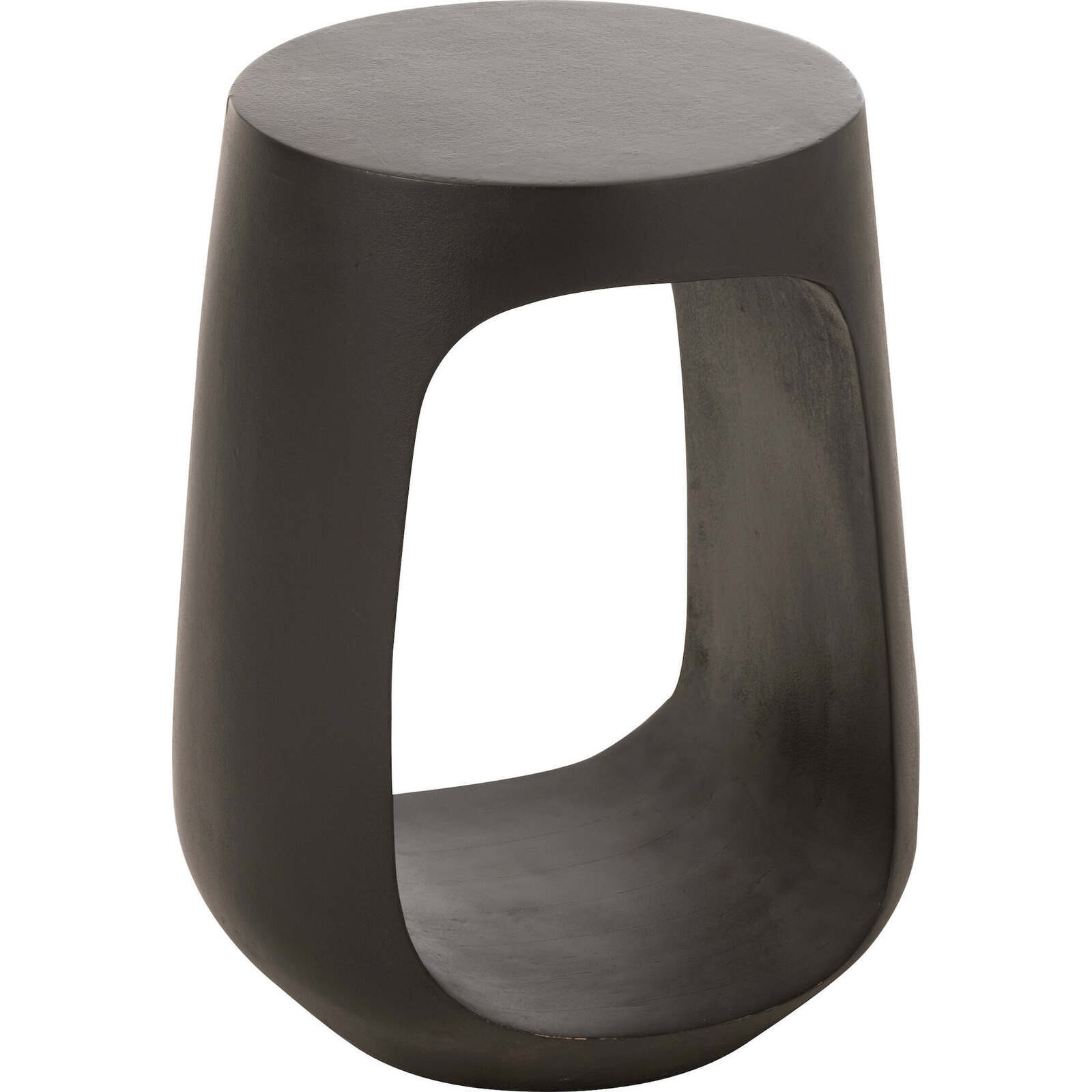 Table d’appoint ronde en bois de manguier- ReCollection