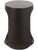 meuble d’appoint bois exotique noir tendance