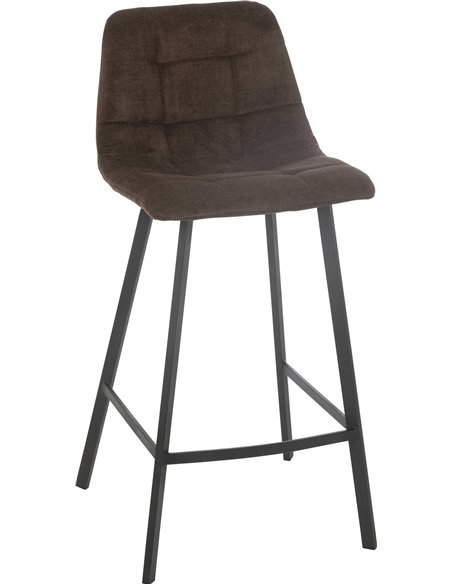 chaise de bar marron élégante pour cuisine moderne