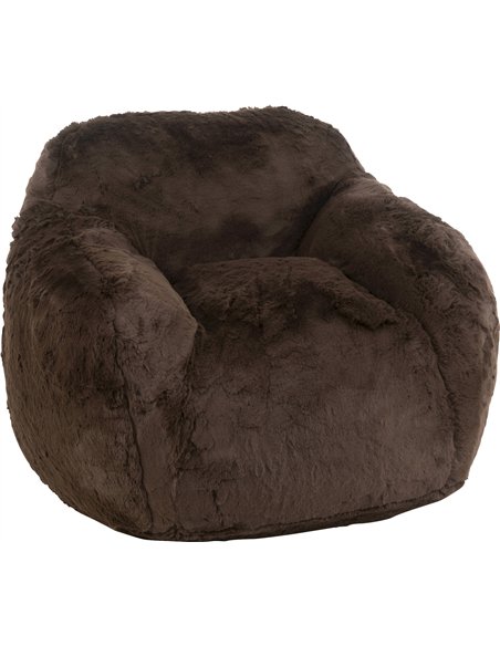 fauteuil marron doux pour salon confortable