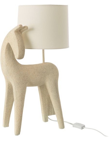 lampe cheval moderne beige déco intérieure élégante