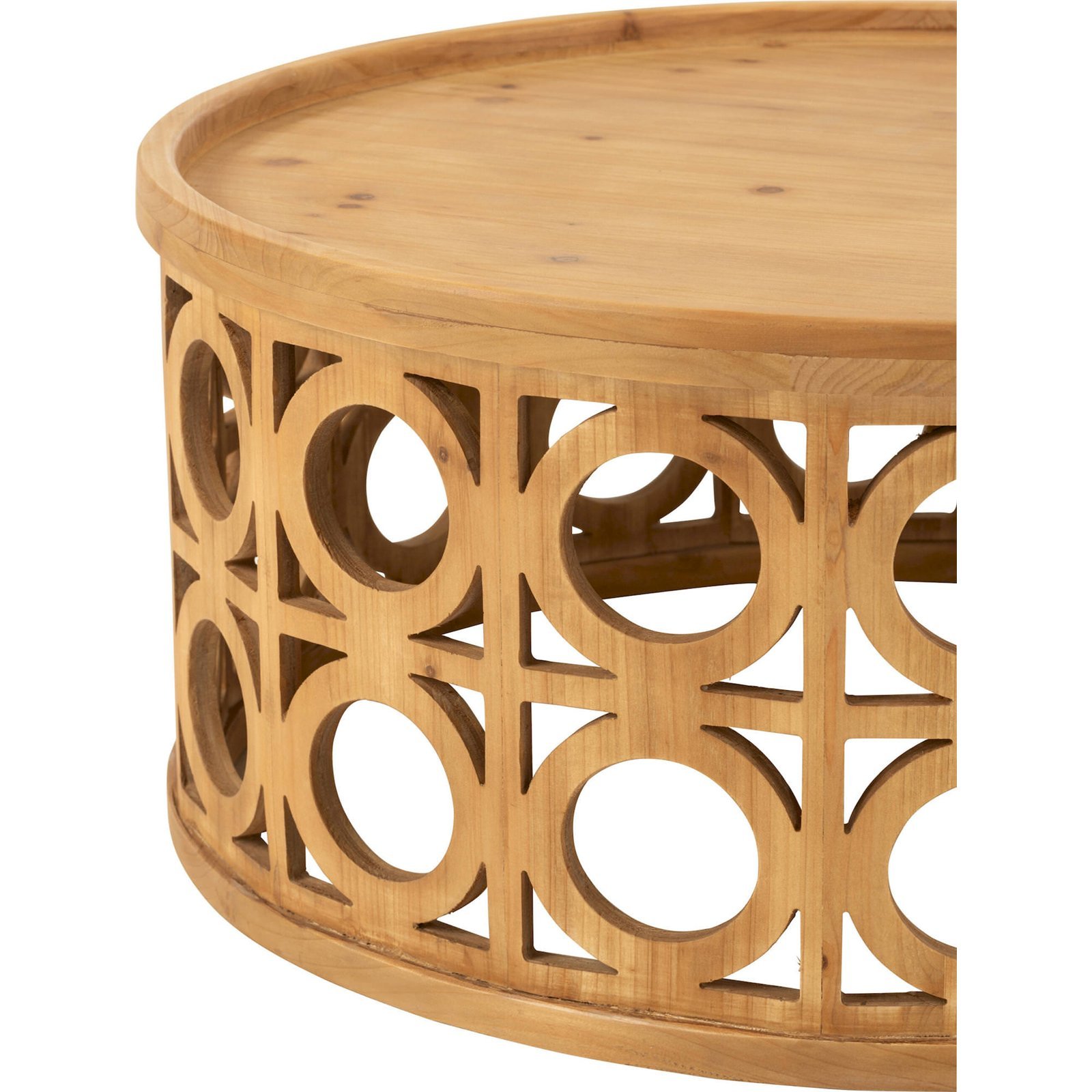 Fauteuil pivotant carré en mousse taupe bois beige élégant