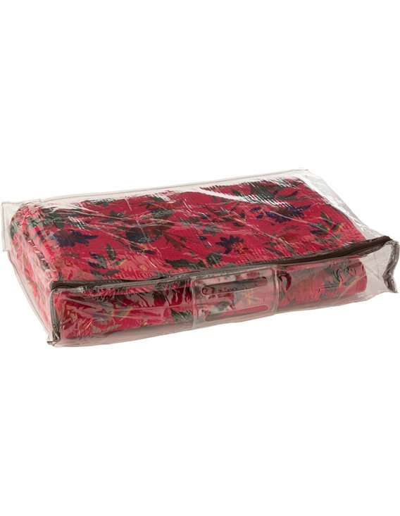 Couverture velours rose oiseaux et fleurs ambiance bohème