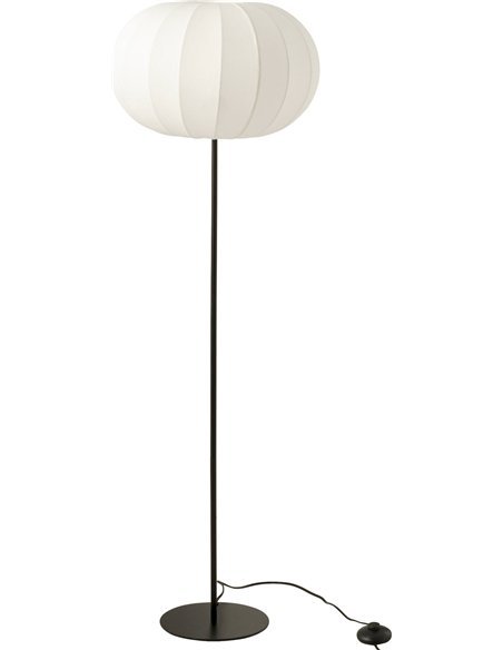 lampadaire lanterne blanc style moderne élégant salon