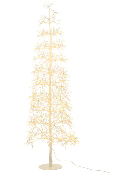 arbre décoratif led blanc chaud pour ambiance chaleureuse