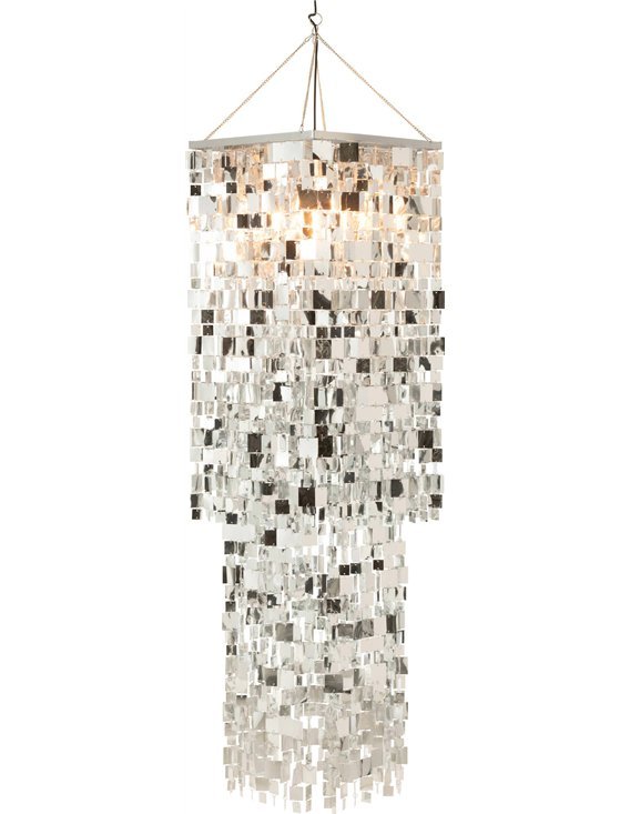 déco intérieure brillante abat-jour effet miroir