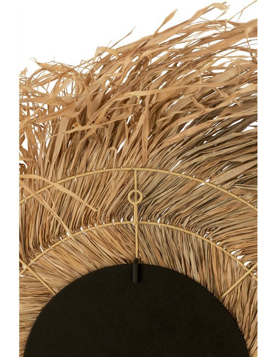 Miroir rond jonc naturel esprit bohème pour une déco chaleureuse