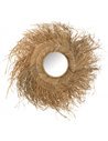 Miroir rond jonc naturel esprit bohème pour une déco chaleureuse