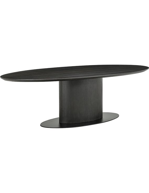 Table à manger Gordon café foncé