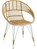 Fauteuil extérieur Harell en Fer