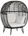 Fauteuil extérieur Lounge Houston en Acier