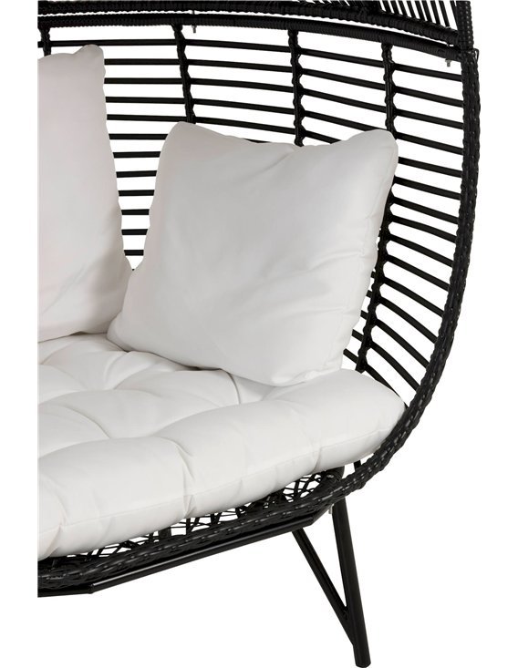 Fauteuil extérieur Lounge Houston en Acier