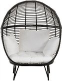 Fauteuil extérieur Lounge Houston en Acier