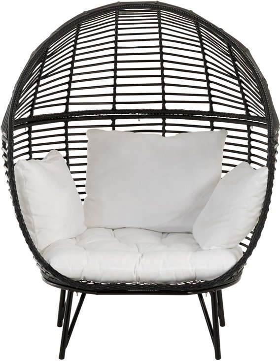 Fauteuil extérieur Lounge Houston en Acier