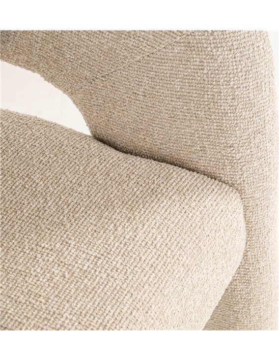 Chaise de salle à manger biscotti élégante et confortable