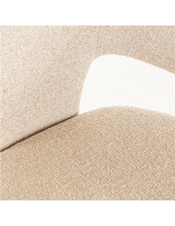 Chaise de salle à manger biscotti élégante et confortable