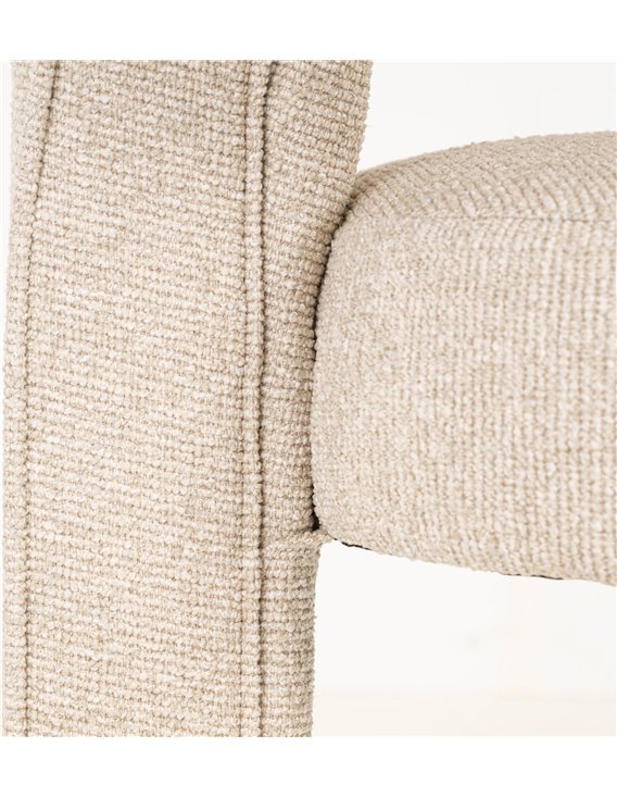 Chaise de salle à manger biscotti élégante et confortable
