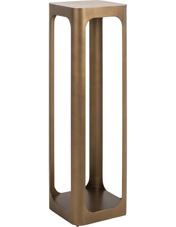 colonne dorée design pour décoration élégante