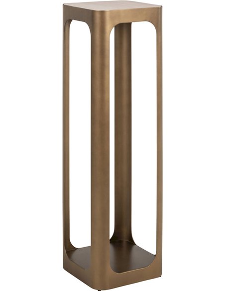 colonne dorée design pour décoration élégante