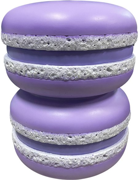 table d appoint macaron violet décorative originale