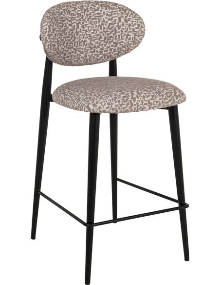 chaise haute design dossier ajouré cuisine