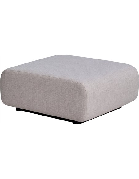 Pouf extérieur beige alpine design moderne jardin