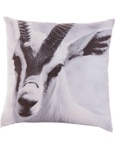 coussin cabra blanc déco salon style shabby chic élégant