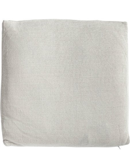 coussin blanc finition vieillie pour décoration moderne
