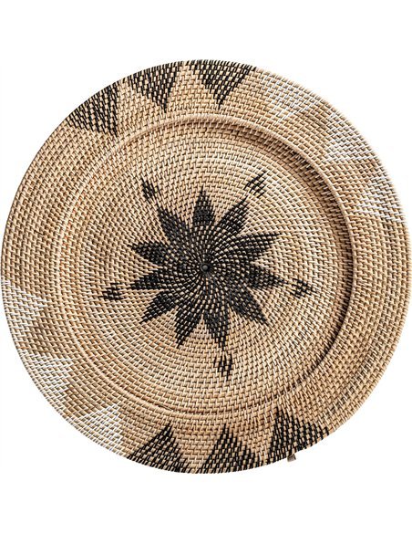 décoration murale rotin style bohème chic tendance