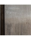 œuvre contemporaine marron en bois de pin ambiance chaleureuse