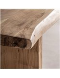 table basse rectangulaire acacia contemporain pour salon Vical