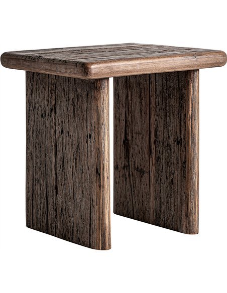 table basse décorative style rustique chic en bois