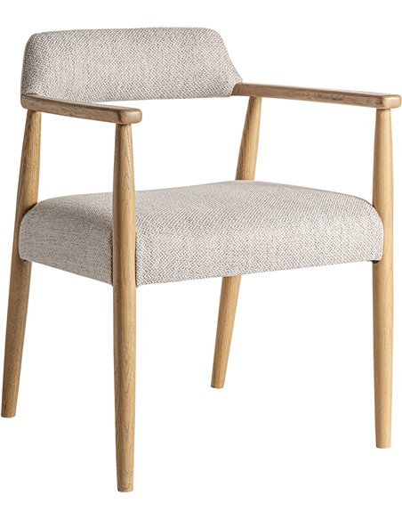 chaise artisanale bois de frêne finition naturelle