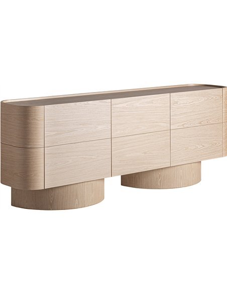 buffet salon art déco crème bois élégant inspiration Vical