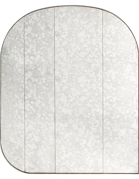 miroir mural design finition bronze intérieur chic