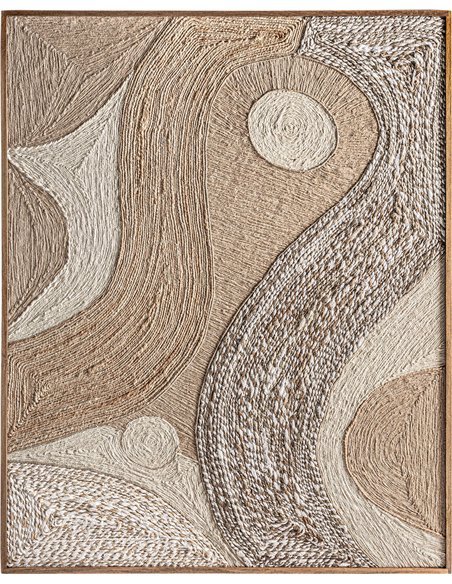 décor mural élégant bois de manguier vieilli