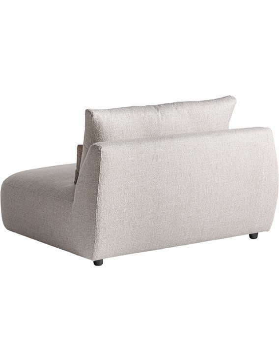 canapé d angle confortable beige bois et fer style contemporain