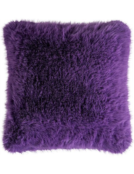 Coussin contemporain violet douceur et style