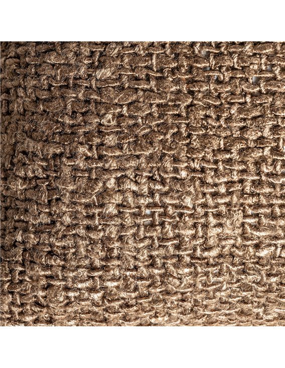 Coussin déco marron style boho ambiance chaleureuse