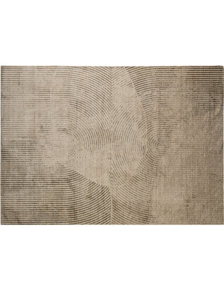 Tapis de salon beige chic et sophistiqué